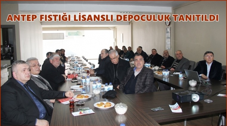 Lisanslı depoculuk tanıtıldı