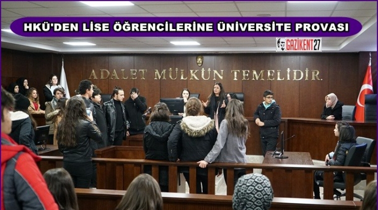 Lise öğrencilerinin üniversite provası