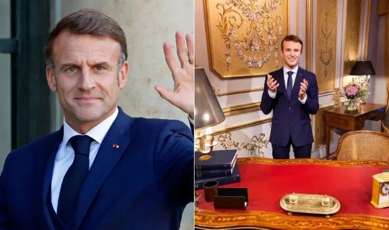 Macron'un bal mumu heykeli çalındı