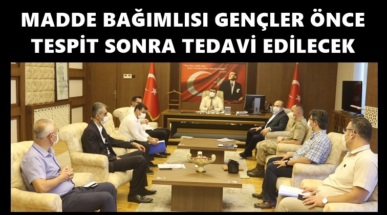 Madde bağımlısı gençler tedavi edilecek...