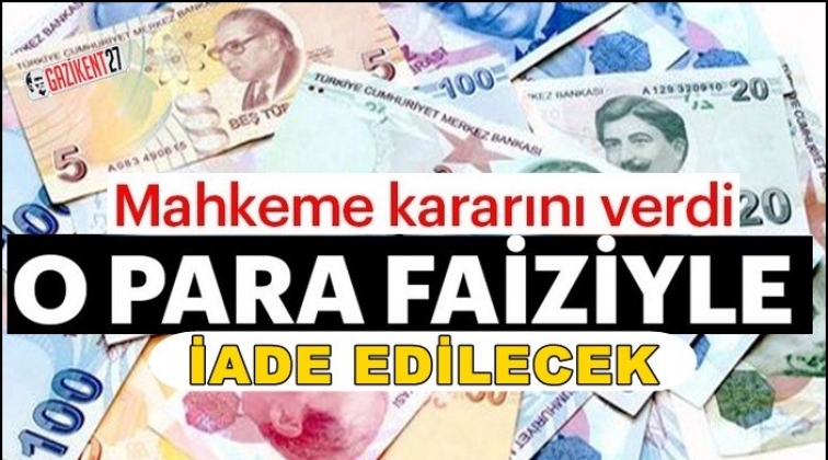 Mahkemeden tüketiciye iyi haber