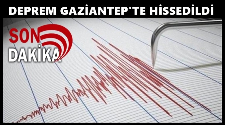 Malatya'daki deprem Gaziantep'te hissedildi!