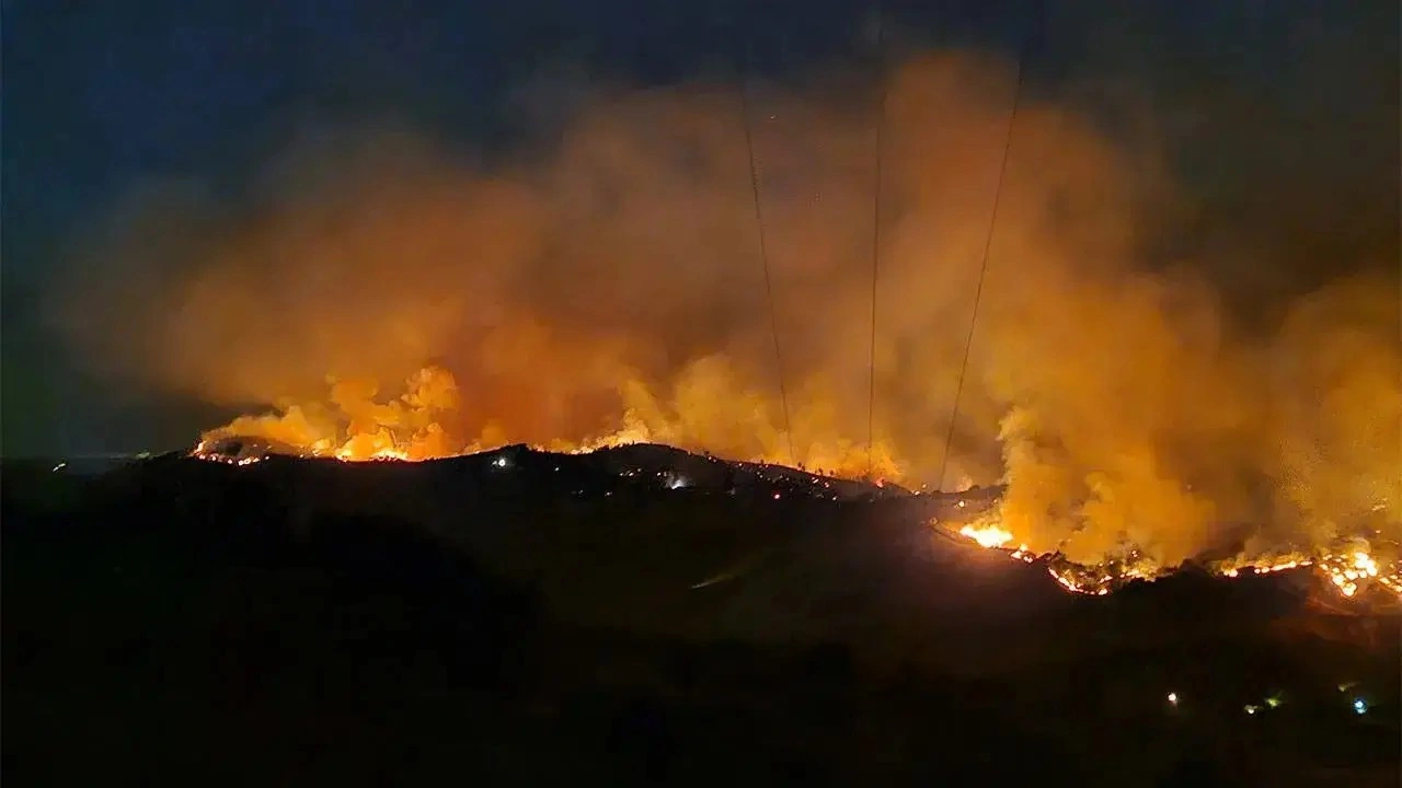 Manisa'daki yangınla ilgili 1 kişi tutuklandı
