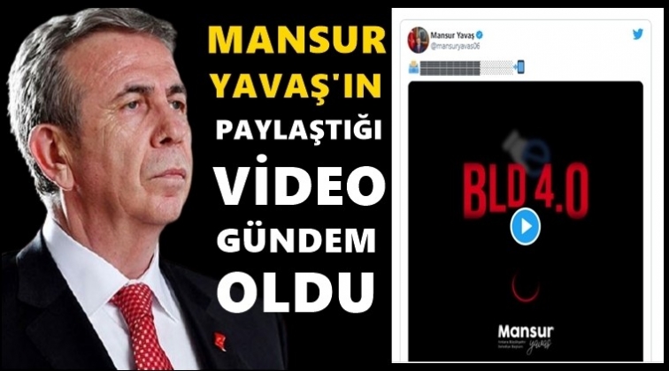 Mansur Yavaş'ın paylaşımı gündem oldu!