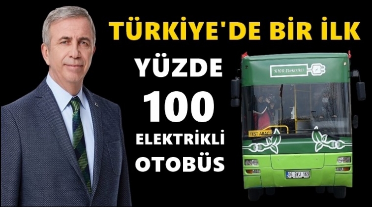 Mansur Yavaş’tan Türkiye’de bir ilk...