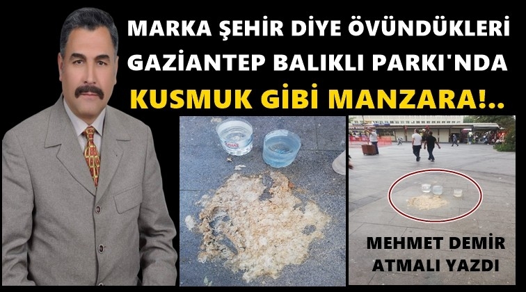 Marka kente yakışmayan görüntüler...