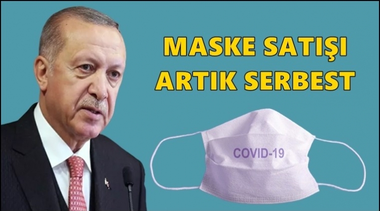 Maske satışı fiyat sınırıyla serbest