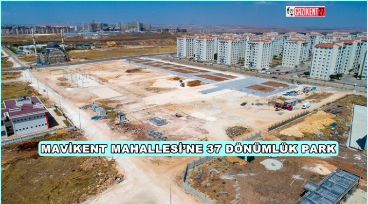 Mavikent Mahallesi&rsquo;ne yeni park