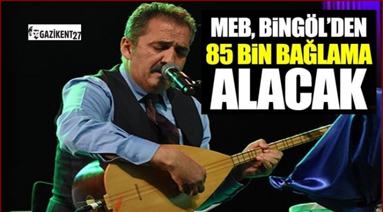 MEB, Yavuz Bing&ouml;l'den 84 bin bağlama satın alacak