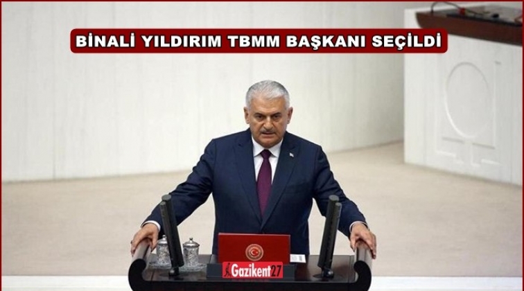Meclis&rsquo;in yeni başkanı Binali Yıldırım