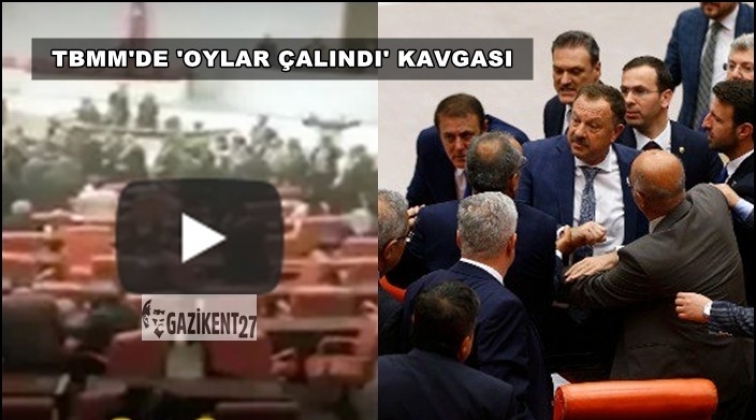 Mecliste 'Oylar &ccedil;alındı' kavgası!