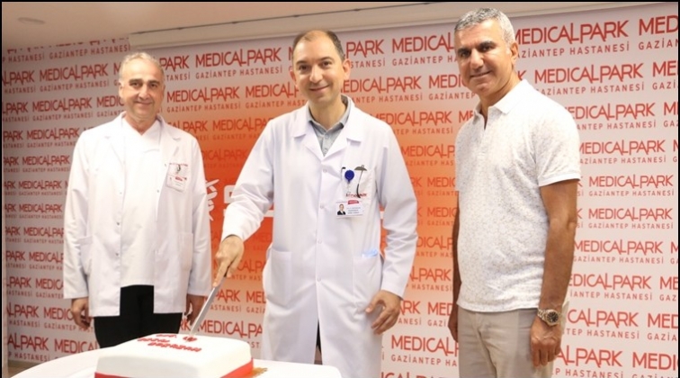 Medical Park'ta do&ccedil;entlik kutlaması...
