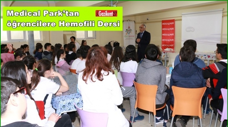 Medical Park&rsquo;tan &ouml;ğrencilere Hemofili Dersi