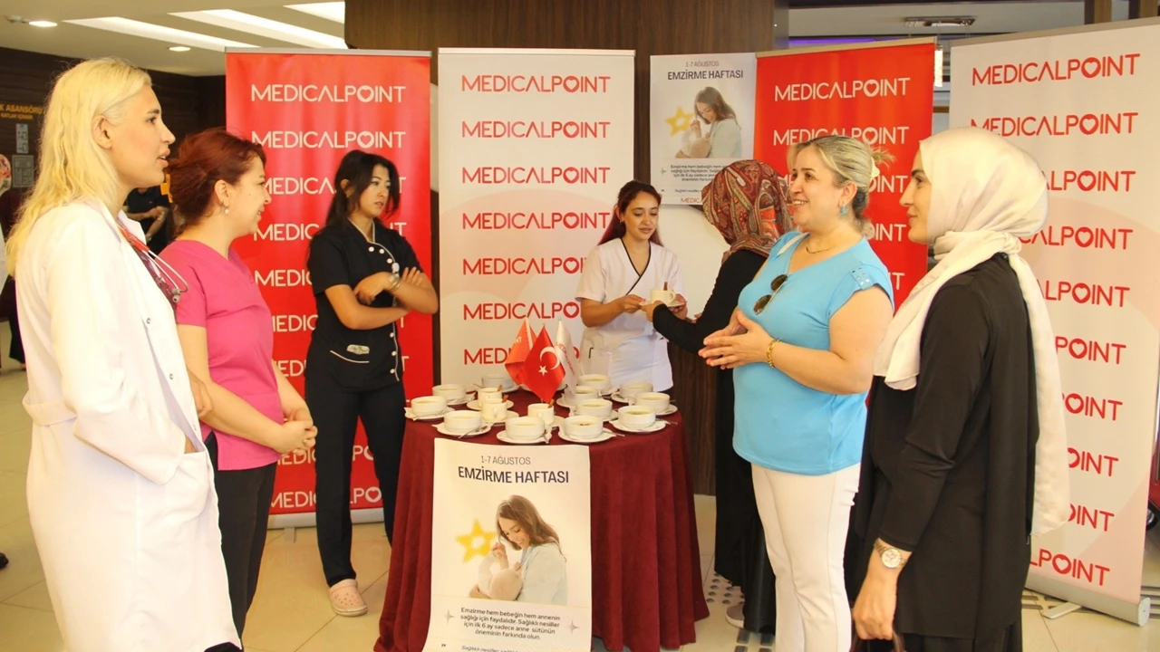 Medical Point'te emzirmenin önemine dikkat çektiler!