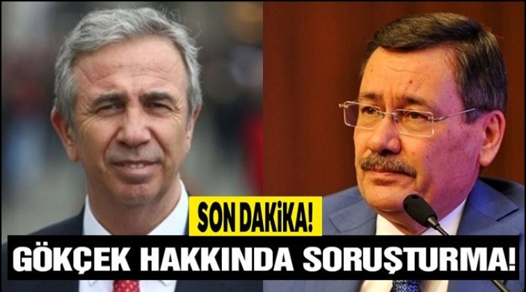 Melih G&ouml;k&ccedil;ek hakkında soruşturma başlatıldı