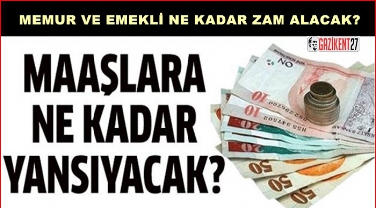 Memur ve emekli ne kadar zam alacak?