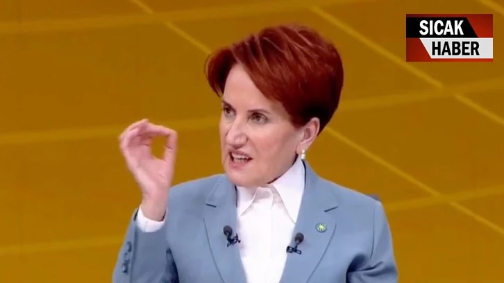 Meral Akşener: Biz o masadan kalkmayacağız!