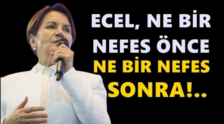 Meral Akşener'den suikast değerlendirmesi...