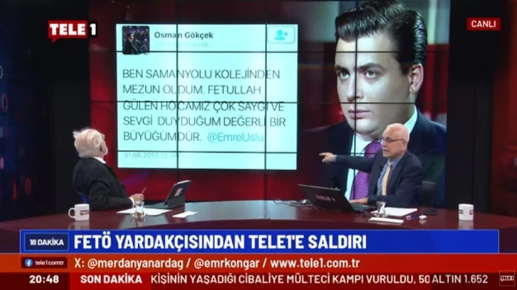 Merdan Yanardağ'dan Osman Gökçek’e sert yanıt