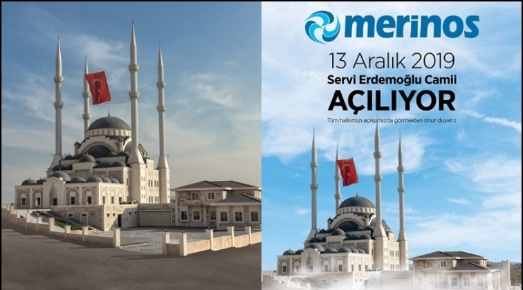 Merinos Servi Erdemoğlu Cami açılıyor