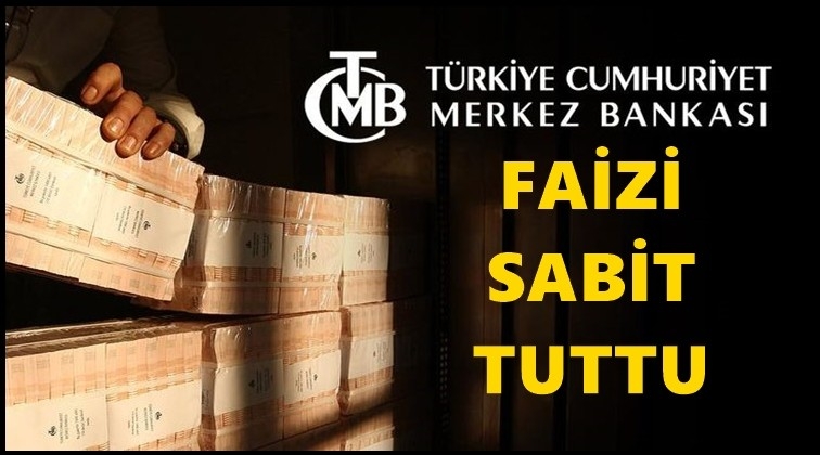 Merkez Bankası faiz kararını açıkladı