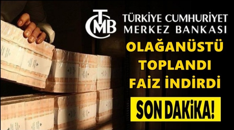 Merkez Bankası'ndan coronavirüshamlesi