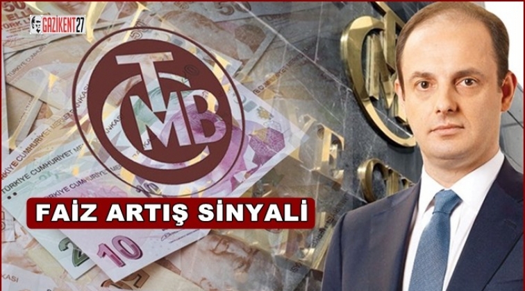 Merkez Bankası’ndan faiz artışı sinyali