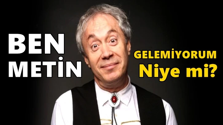 Metin Uca'nın Osmaniye'deki gösterisi iptal edildi!