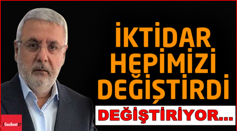 Metiner: İktidar hepimizi değiştirdi...