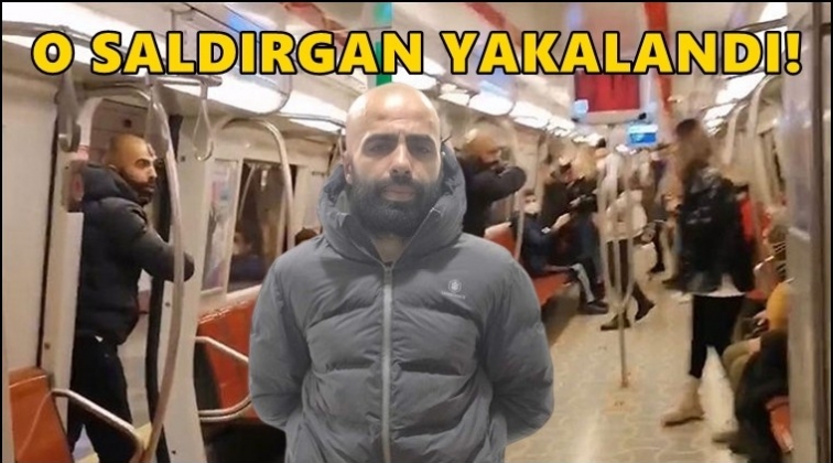 Metrodaki bıçaklı saldırgan yakalandı!