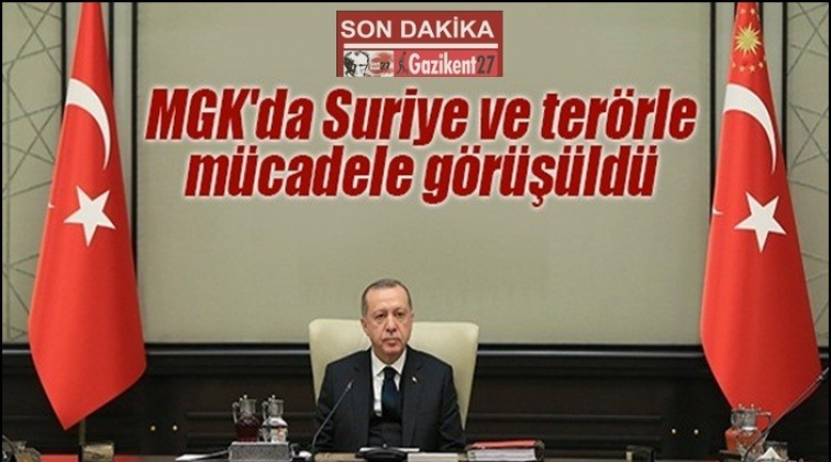 MGK'dan ter&ouml;re dış desteğin kesilmesi &ccedil;ağrısı