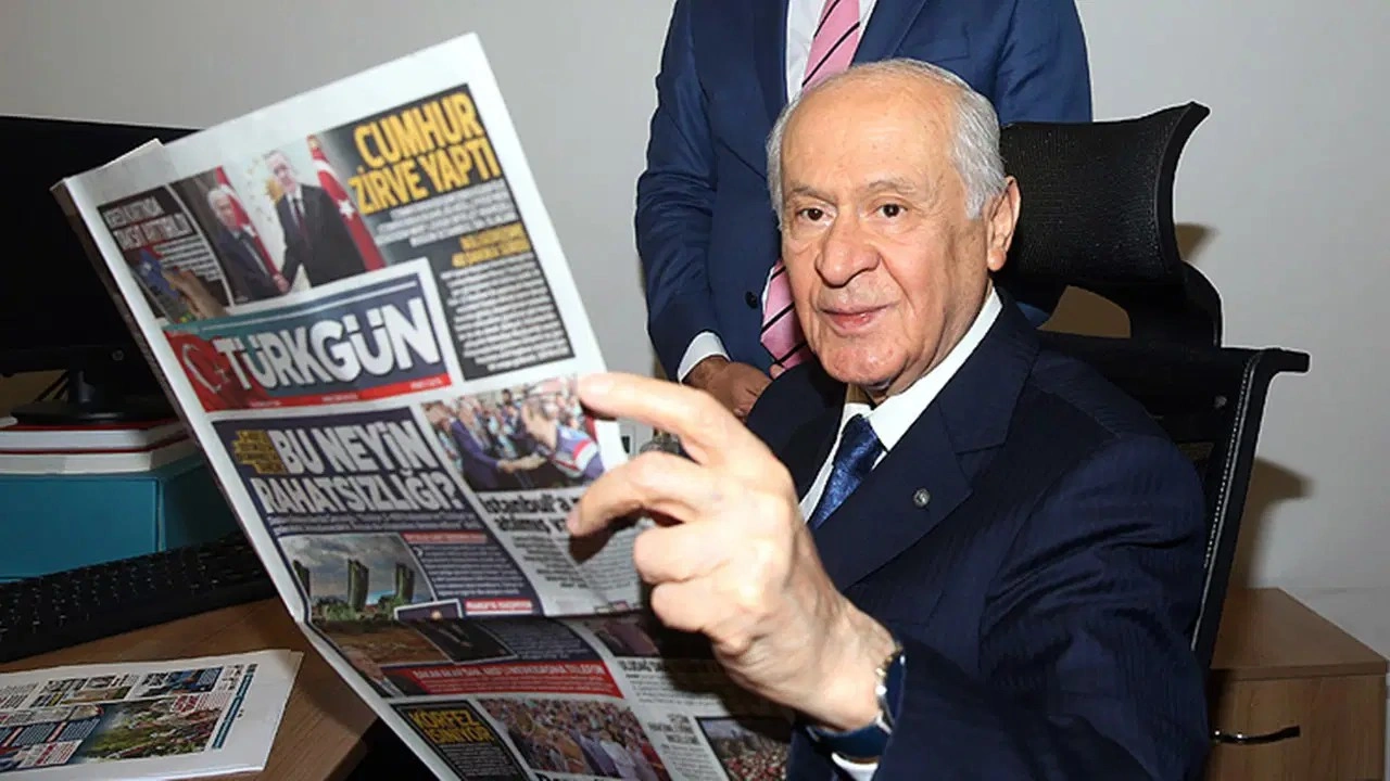MHP'de 'Öcalan' ve 'kurucu önder' krizi mi? Bahçeli söyledi, Türkgün sansür
