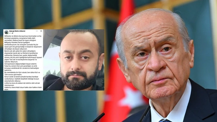 MHP'de 'süreç' istifası: Artık kimseye verecek bir cevabımız kalmadı!