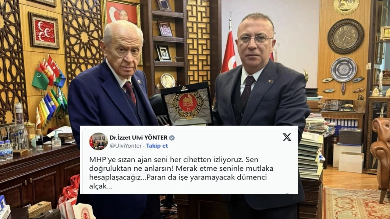 MHP Genel Başkan Yardımcısı İzzet Ulvi Y&ouml;nter istifa etti!