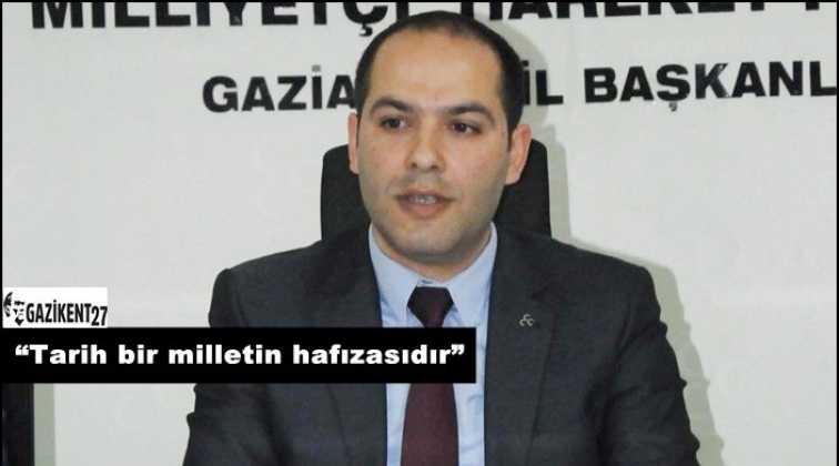 MHP İl Başkanı &Ccedil;elik'ten 25 Aralık mesajı