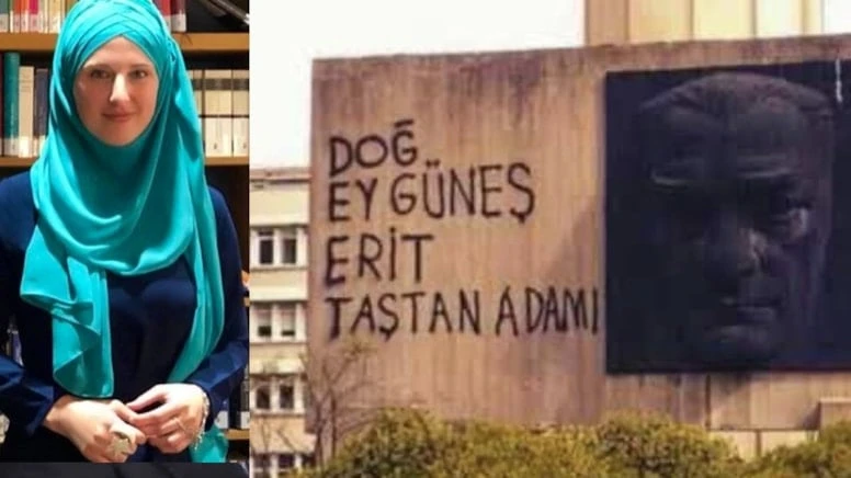 Milat Gazetesi Ankara Temsilcisi'nden skandal Atatürk paylaşımı!