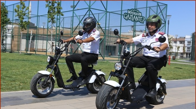 Millet Bahçesi’ne scooterli özel güvenlik