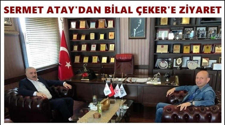 Milletvekili Atay'dan Bilal Çeker'e ziyaret