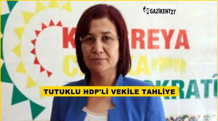 Milletvekili se&ccedil;ilen tutuklu HDP&rsquo;liye tahliye