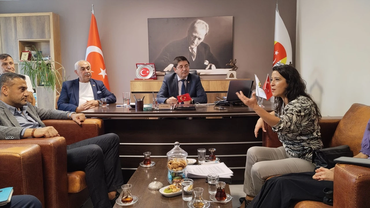 Milletvekili Sevda Karaca gazetecilerle bir araya geldi