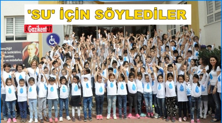 Minik GKV’liler su için söylediler