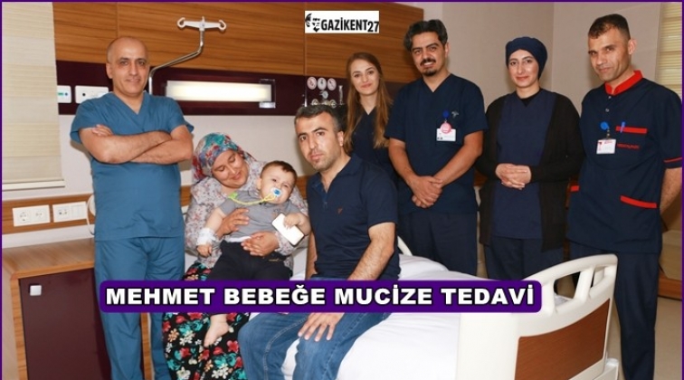 Minik Mehmet sağlığına kavuştu