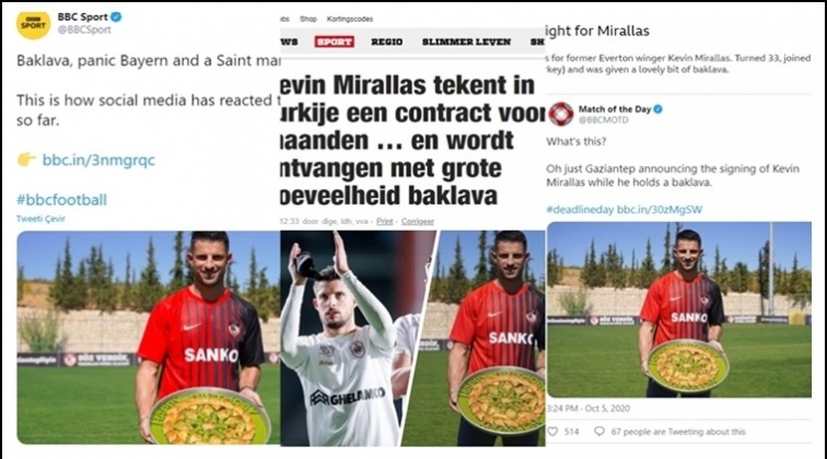 Mirallas transferi ve baklava dünya gündeminde