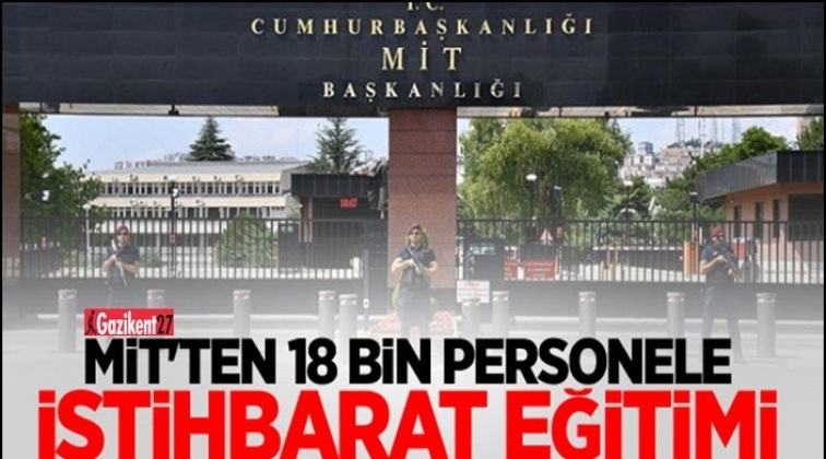 MİT'ten 18 bin kişiye eğitim