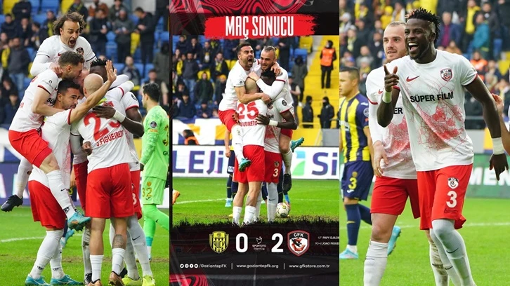 MKE Ankaragücü 0-2 Gaziantep FK