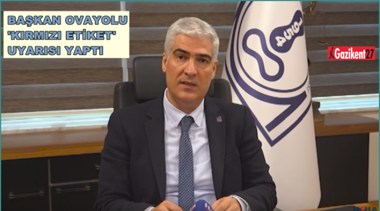 MMO Başkanı Ovayolu'ndan, kırmızı etiketli asans&ouml;r uyarısı