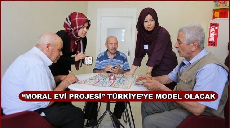&ldquo;Moral Evi Projesi&rdquo; hayata ge&ccedil;irildi