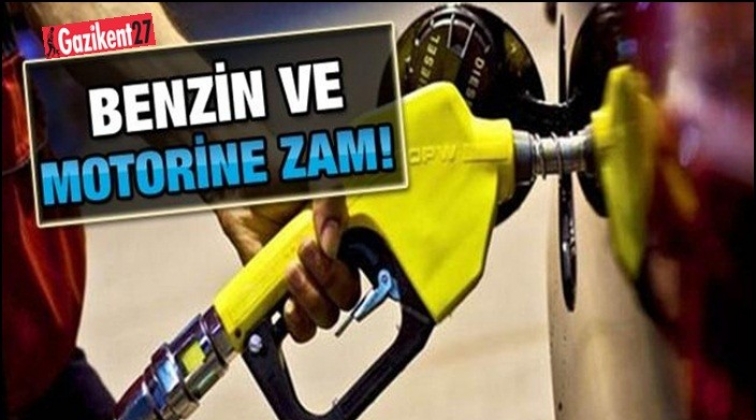 Motorin ve benzine zam