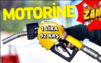 Motorine bu gece dev zam!