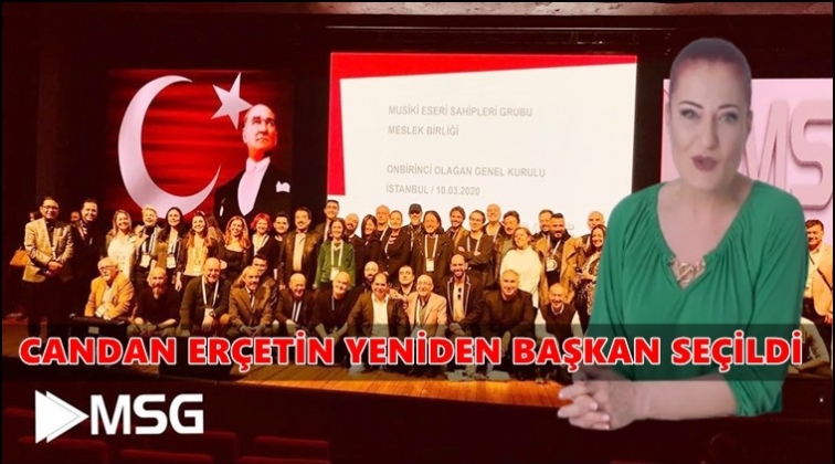 MSG’de Candan Erçetin yeniden başkan!